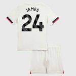 Günstige Fußballtrikots Chelsea James 24 Kinder Auswärtstrikot 2025-26 Kurzarm Günstige Fußballtrikots Chelsea James 24 Kinder Auswärtstrikot 2025-26 Kurzarm